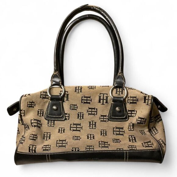 Tommy Hilfiger Canvas Monogram Vintage Purse - Picture 1 of 4